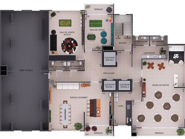 Apartamento para Venda em Santos - 5