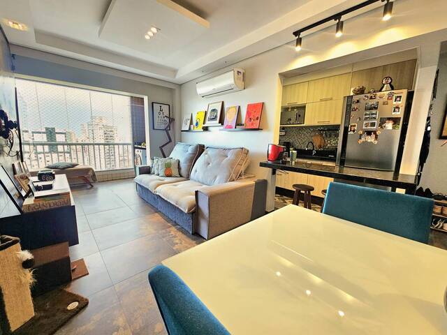 #1014 - Apartamento para Venda em Santos - SP - 2